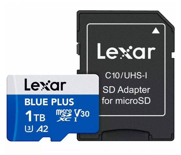 Lexar 1TB microSDXC Blue Plus UHS-I A2 V30 - 1539419 - zdjęcie
